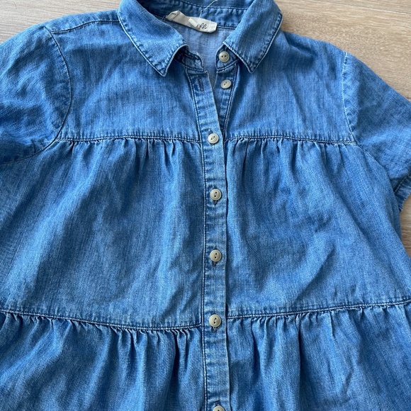 Madewell Denim Top - Picture 2 of 9